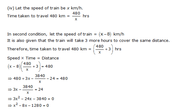 NCERT Solutions for Class 10 Maths Chapter 4 Quadratic Equations 4