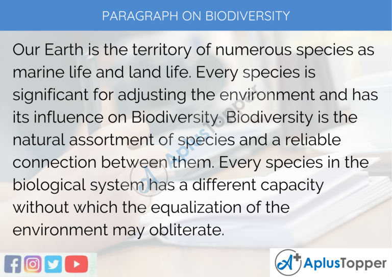 200 word essay on biodiversity