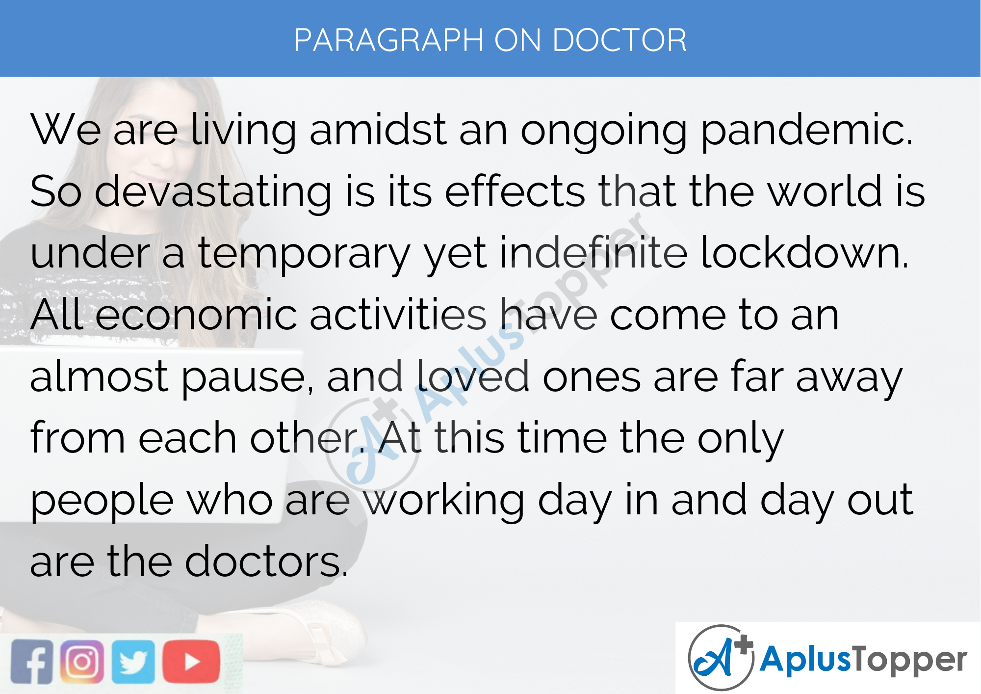 Paragraph On Doctor – 250 to 300 Words for Classes 9, 10, 11, 12 And Competitive Exam Students