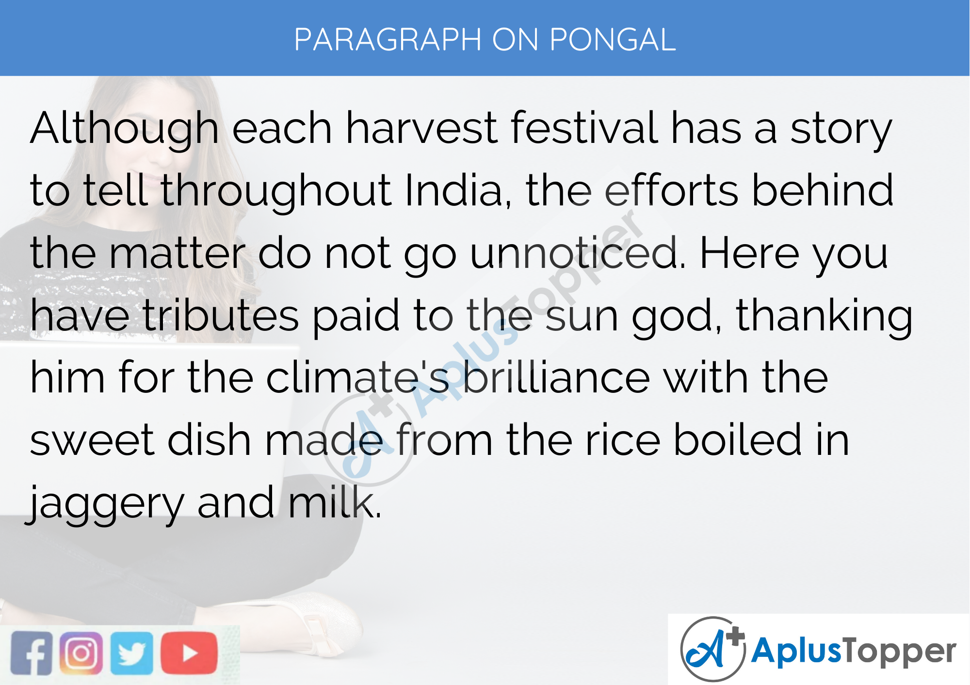 Paragraph On Pongal - 250 to 300 Words for Classes 9, 10, 11, 12 And Competitive Exams Students