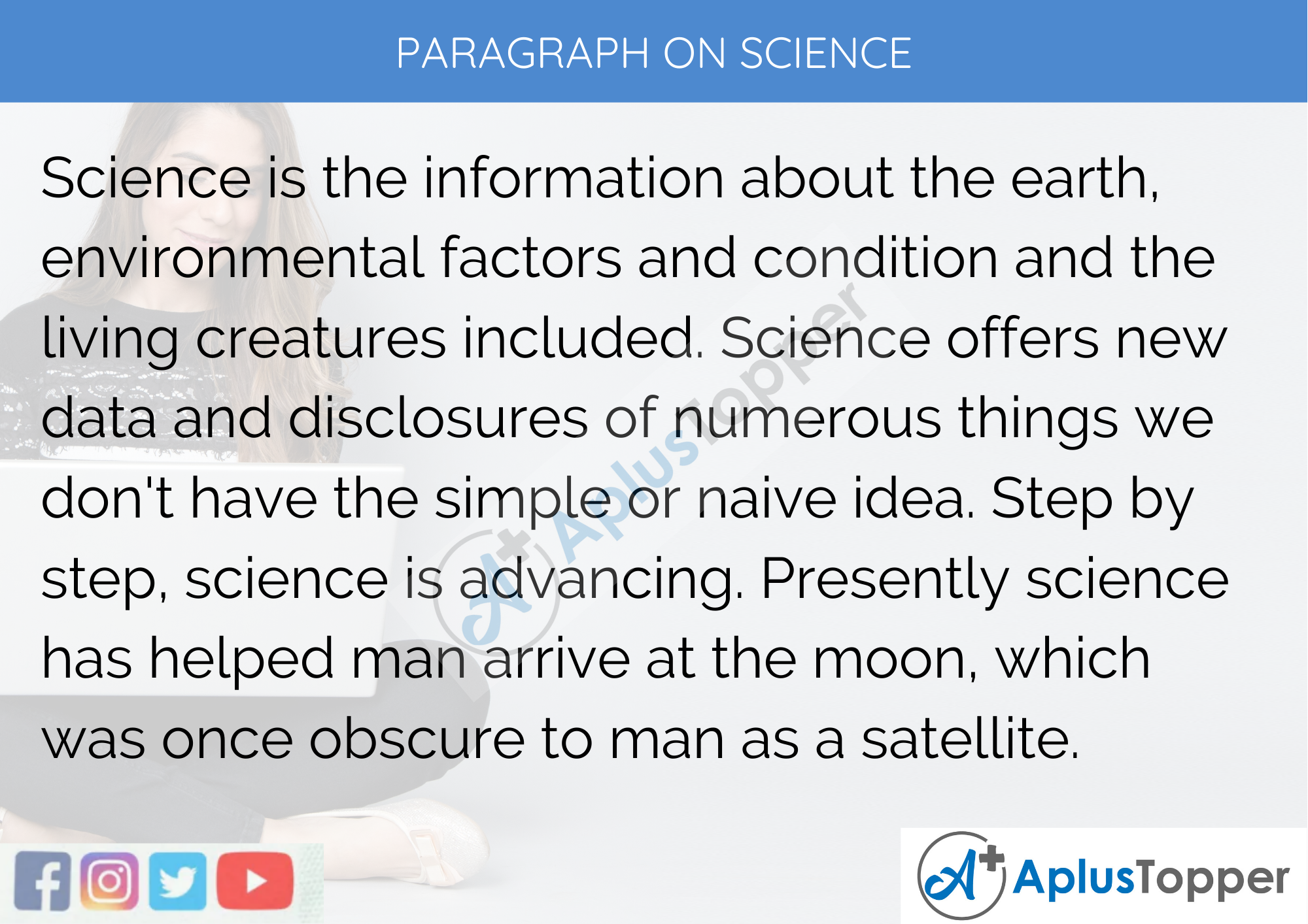Paragraph On Science - 100 Words for Classes 1, 2, 3 Kids