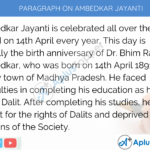 Paragraph on Ambedkar Jayanti - 100 Words for Classes 1, 2, and 3 Kids
