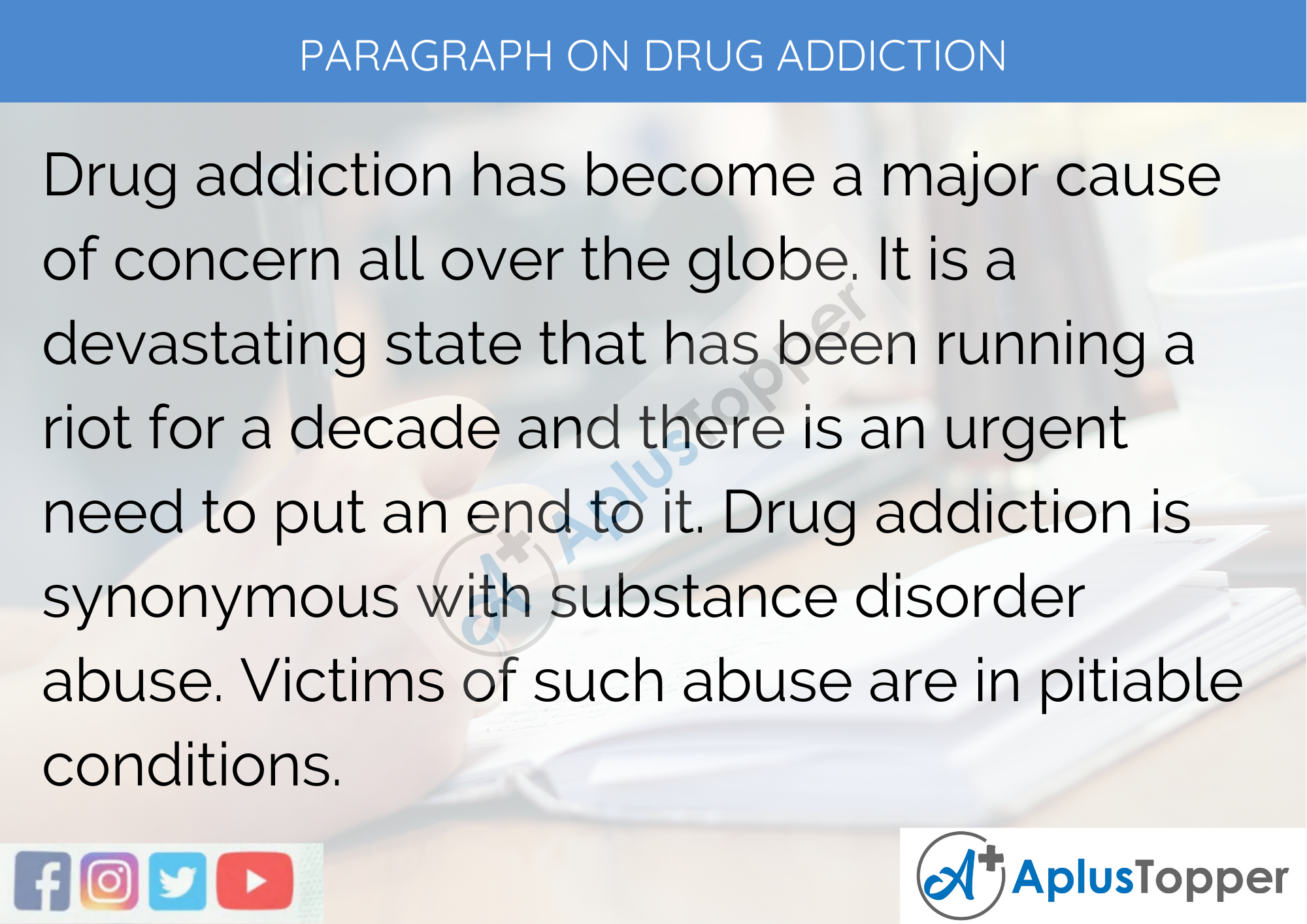 drug abuse cause and effect essay