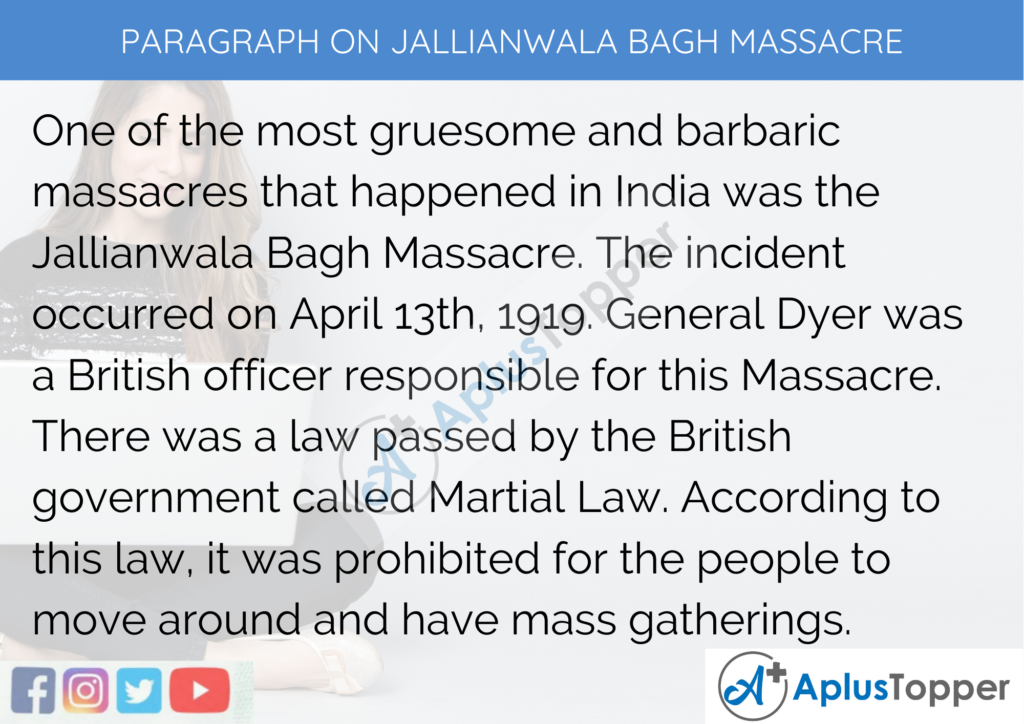 write an essay on jallianwala bagh massacre
