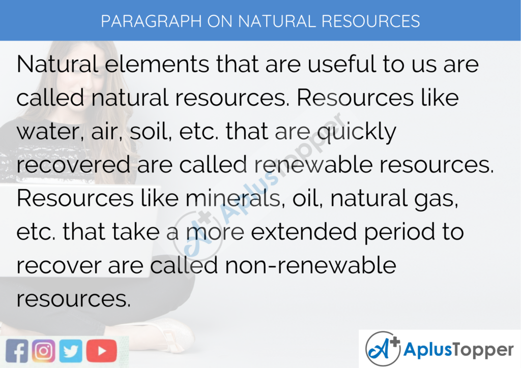 essay natural resources of about 250 words