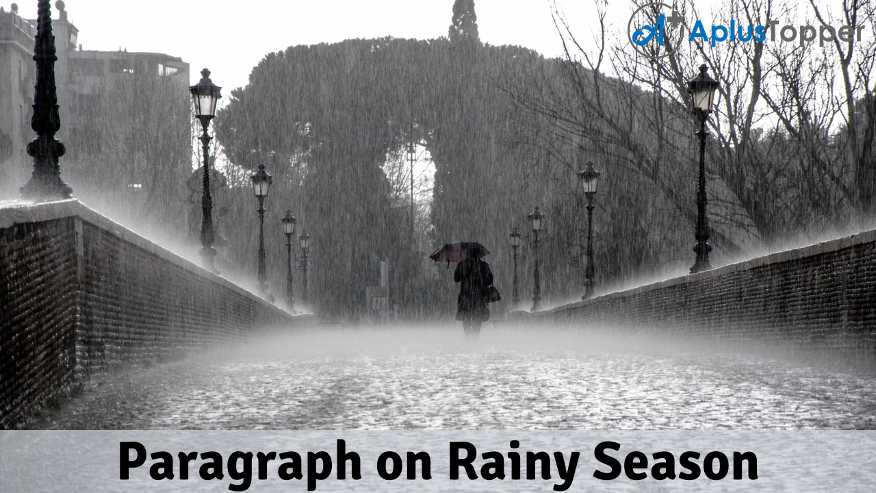 rainy season essay 250 words