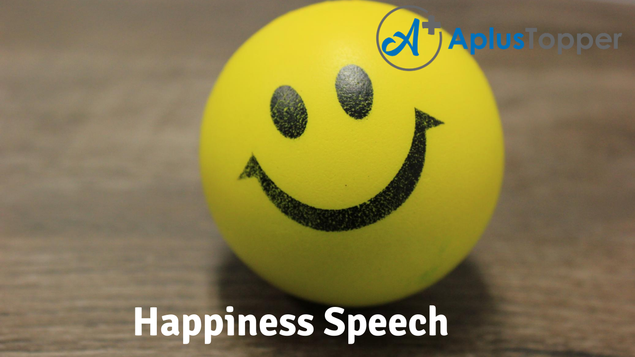 speech happy