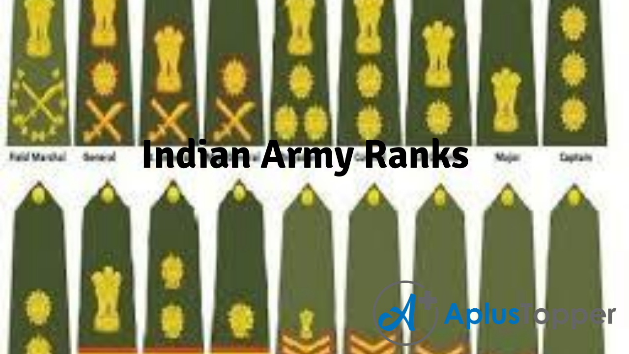 Ranks In Indian Army Indian Army Officer S Ranks Rank S Insignia - Vrogue