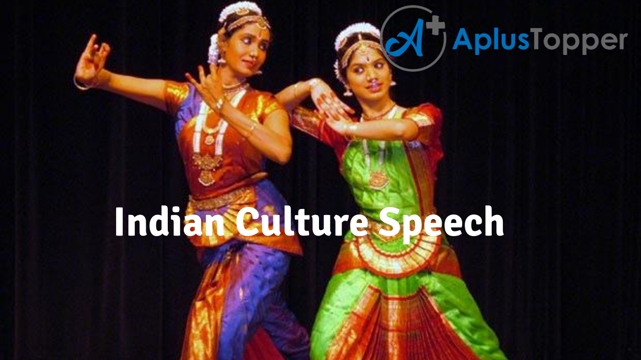 speech on our indian culture