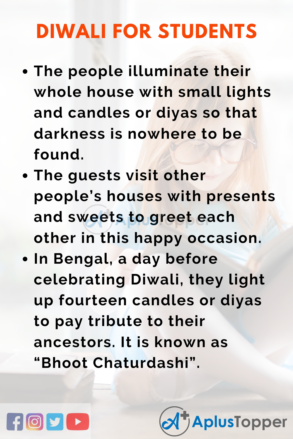 Short Speech On Diwali for School Students 150 Words In English