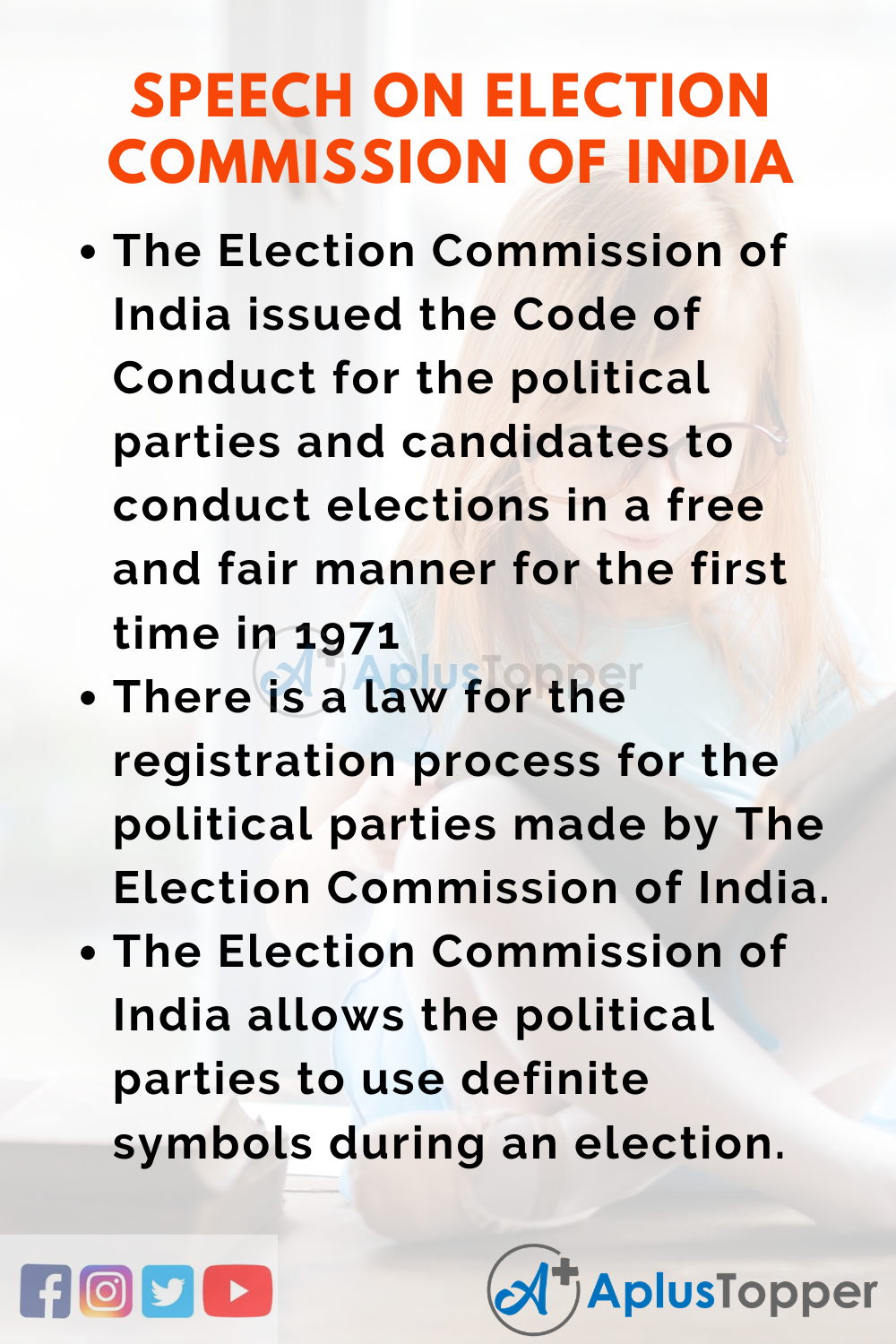 Short Speech On Election Commission Of India 150 Words In English