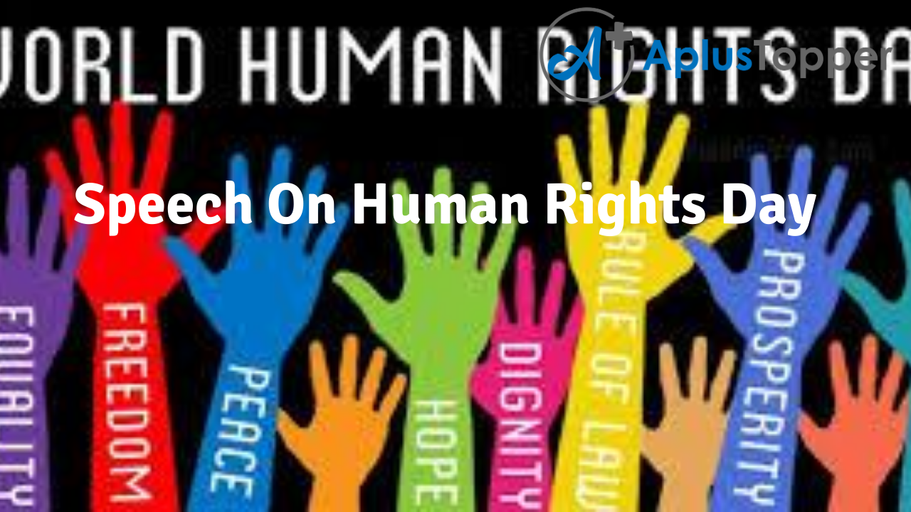 speech on world human rights day