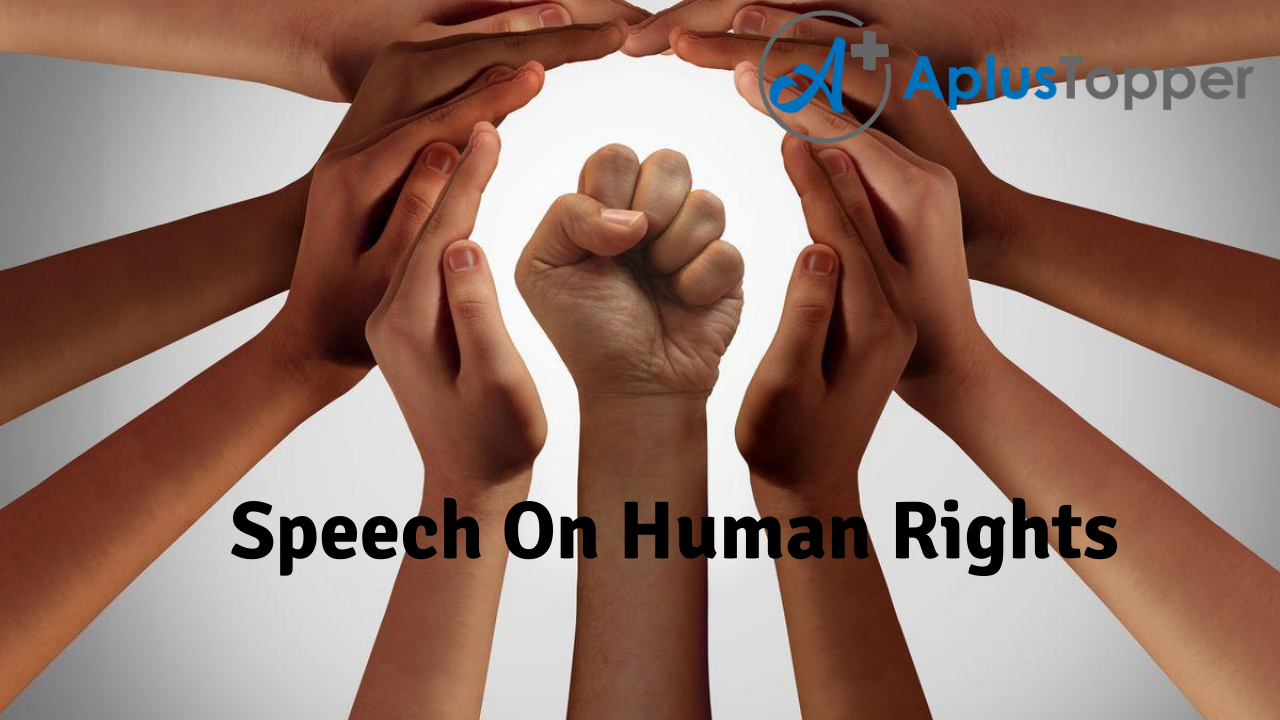 short speech on humanity