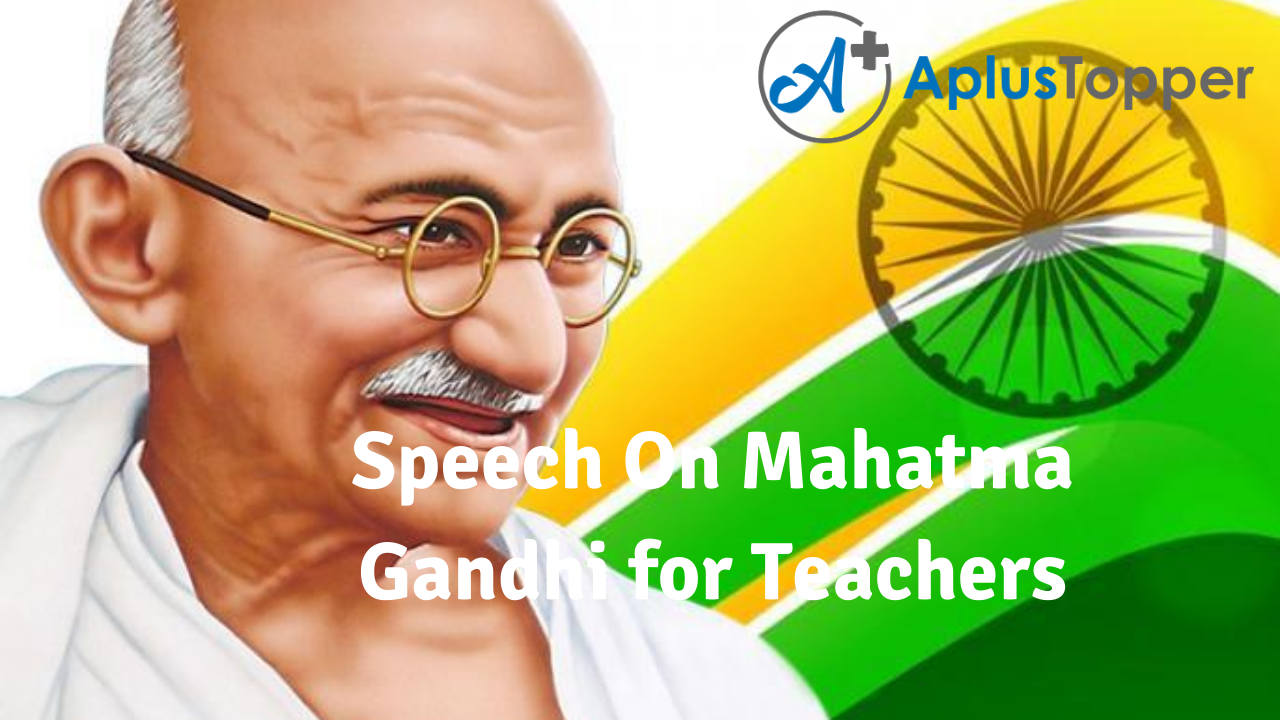 short speech given by mahatma gandhi in english