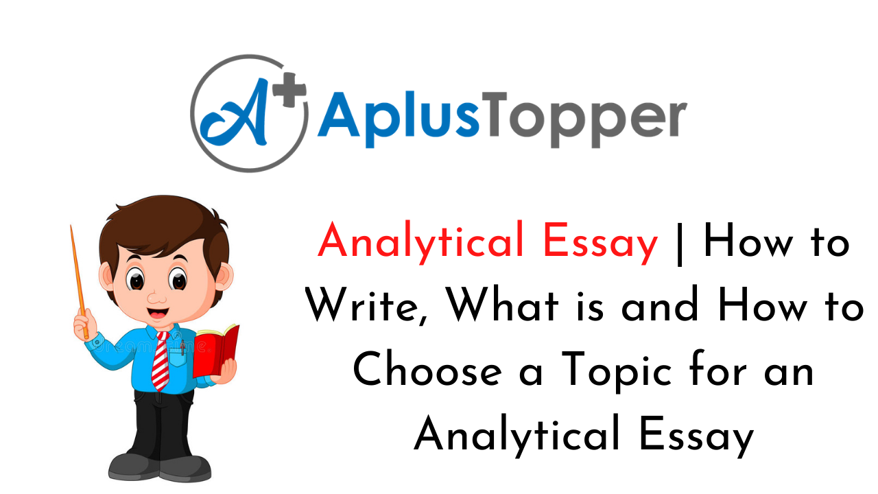 analytical essay vs