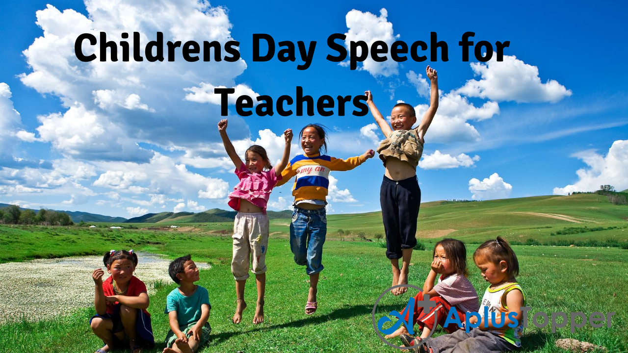 children's speech topics