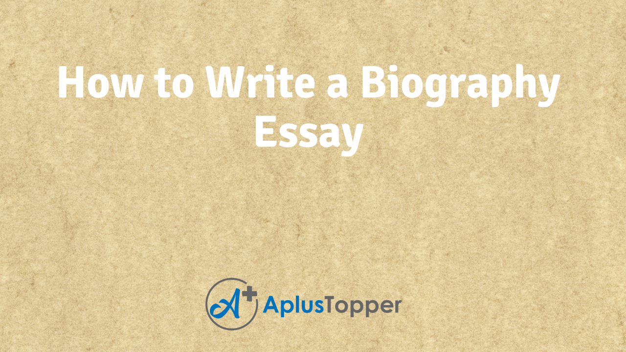 example of biography essay