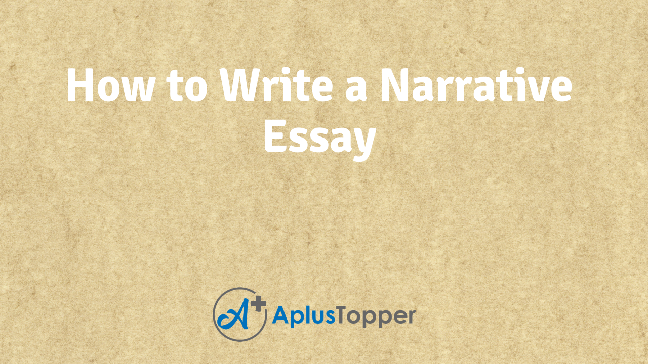 how to start a narrative essay pdf
