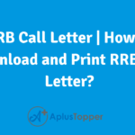 RRB Call Letter