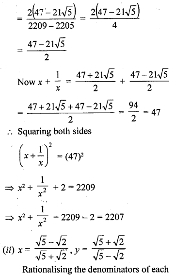 ML Aggarwal Class 9 Solutions for ICSE Maths Chapter 1 Rational and Irrational Numbers Chapter Test img-17