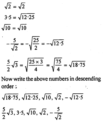 ML Aggarwal Class 9 Solutions for ICSE Maths Chapter 1 Rational and Irrational Numbers Chapter Test img-23