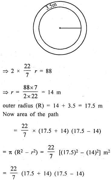 ML Aggarwal Class 9 Solutions for ICSE Maths Chapter 16 Mensuration Chapter Test img-15