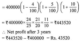 ML Aggarwal Class 9 Solutions for ICSE Maths Chapter 2 Compound Interest Chapter Test img-18