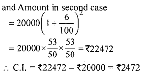ML Aggarwal Class 9 Solutions for ICSE Maths Chapter 2 Compound Interest Chapter Test img-8
