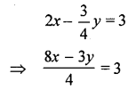 ML Aggarwal Class 9 Solutions for ICSE Maths Chapter 5 Simultaneous Linear Equations Chapter Test img-1