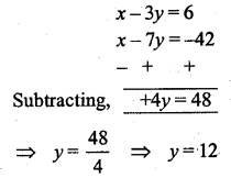ML Aggarwal Class 9 Solutions for ICSE Maths Chapter 6 Problems on Simultaneous Linear Equations Chapter Test img-5