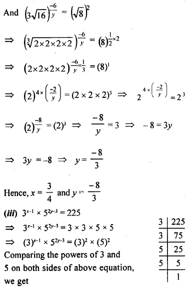 ML Aggarwal Class 9 Solutions for ICSE Maths Chapter 8 Indices Chapter Test img-17