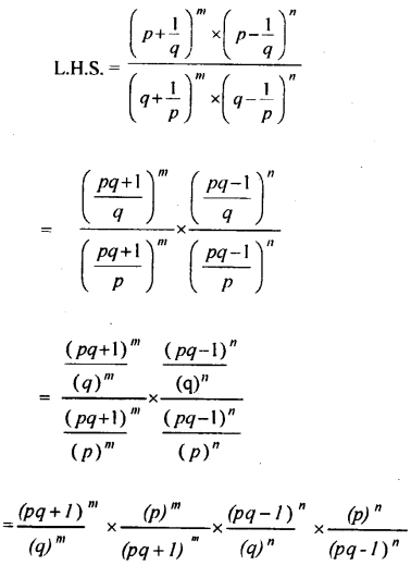 ML Aggarwal Class 9 Solutions for ICSE Maths Chapter 8 Indices Chapter Test img-4
