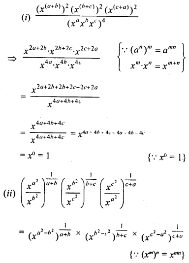 ML Aggarwal Class 9 Solutions for ICSE Maths Chapter 8 Indices Chapter Test img-7
