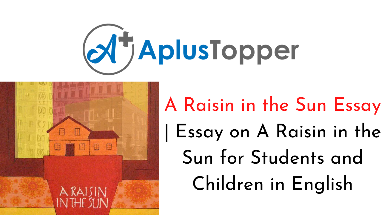 a raisin in the sun argumentative essay