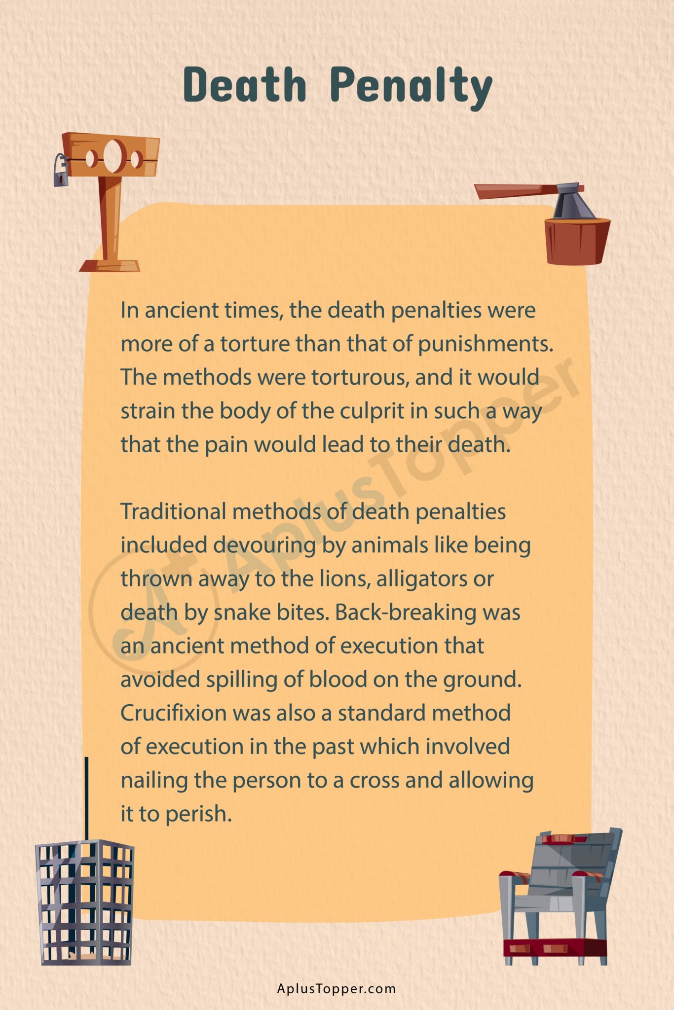 an essay based on death penalty