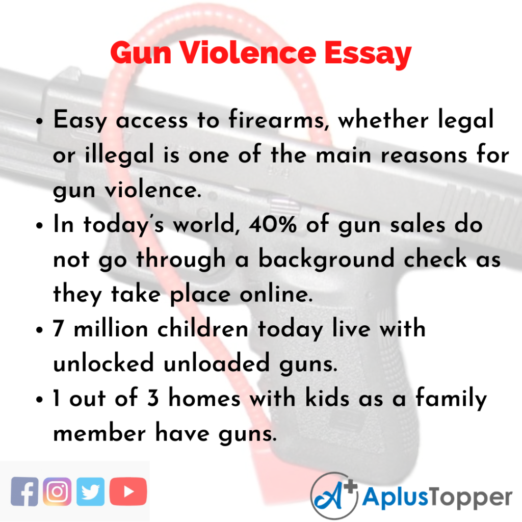 death due to violence essay