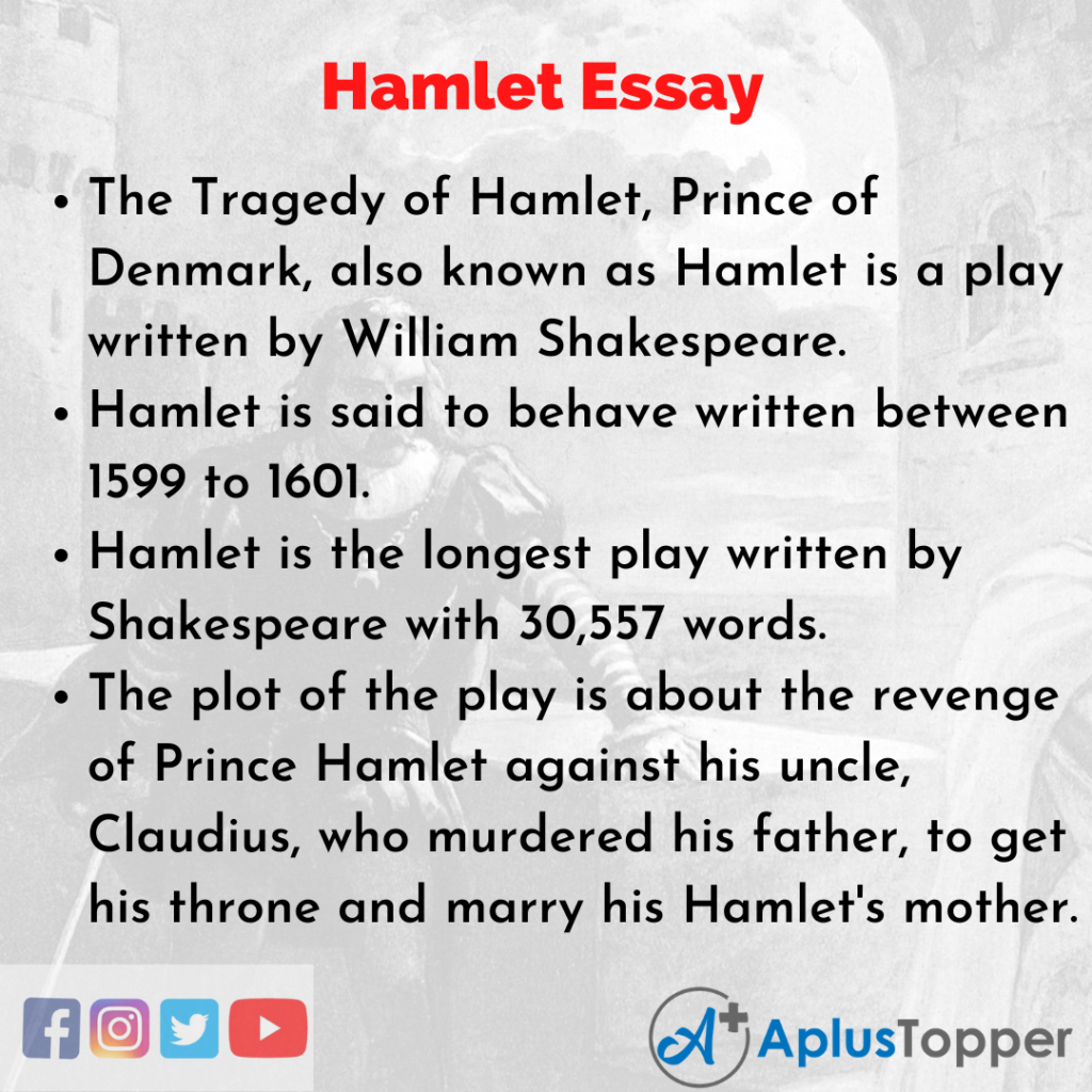 essay on shakespeare and hamlet