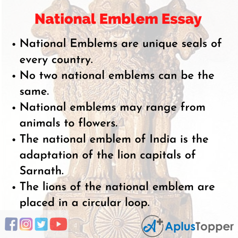 essay on national symbols