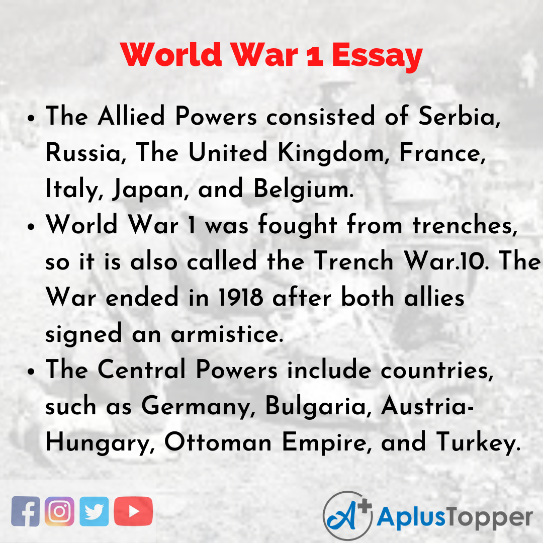 world war 2 essay example