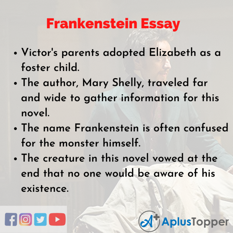 good essay questions for frankenstein