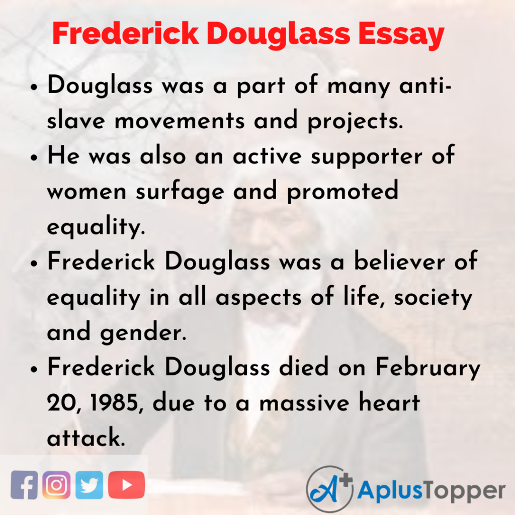 frederick douglass introduction essay