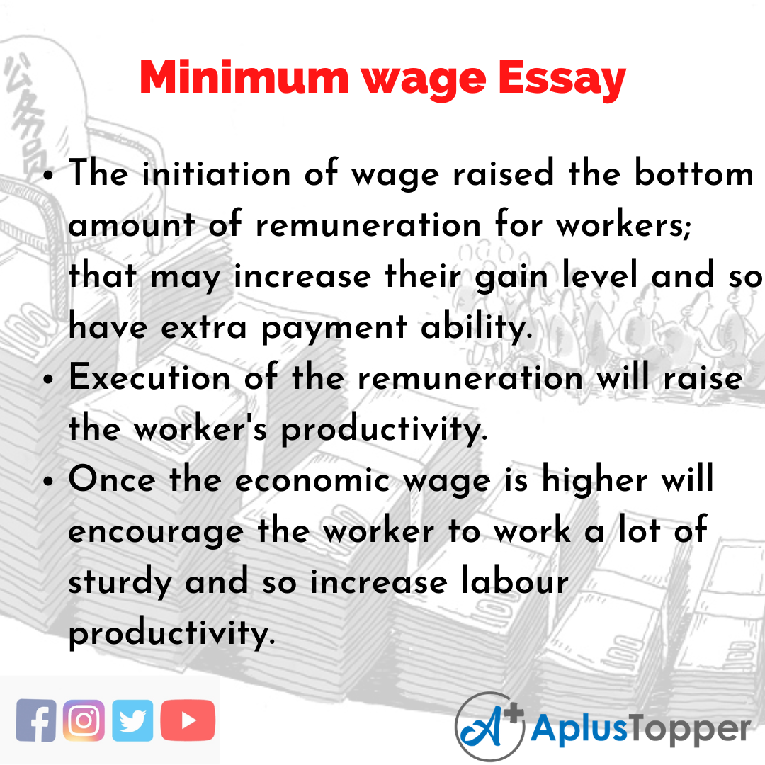 Essay on Minimum wage