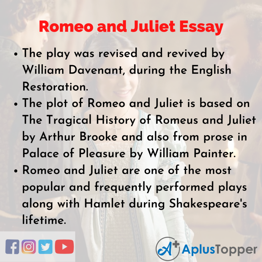 essay about love in romeo and juliet