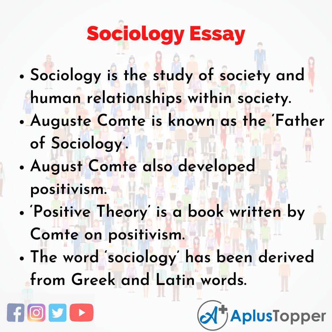why study sociology essay
