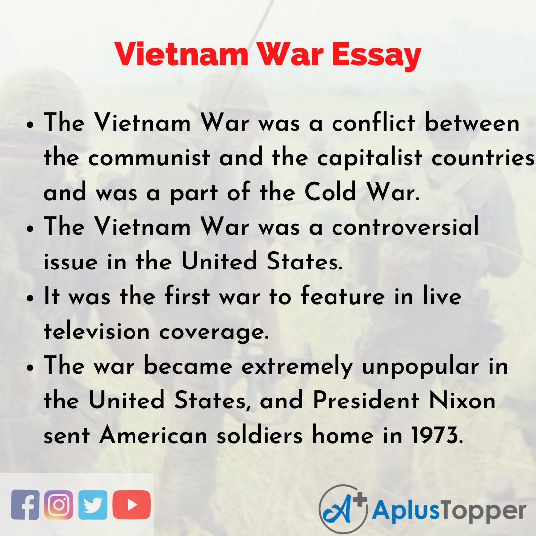 Essay on Vietnam War