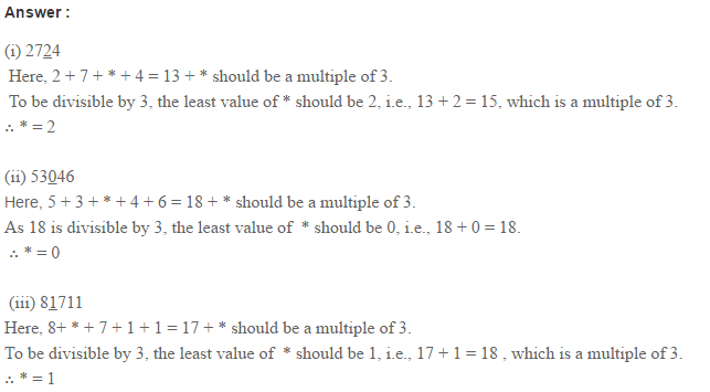 Factors and Multiples RS Aggarwal Class 6 Maths Solutions Ex 2B 11.1