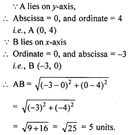 ML Aggarwal Class 9 Solutions for ICSE Maths Chapter 19 Coordinate Geometry 19.4 Q2.1