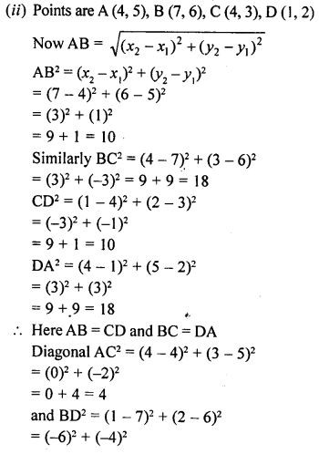 ML Aggarwal Class 9 Solutions for ICSE Maths Chapter 19 Coordinate Geometry 19.4 Q23.3
