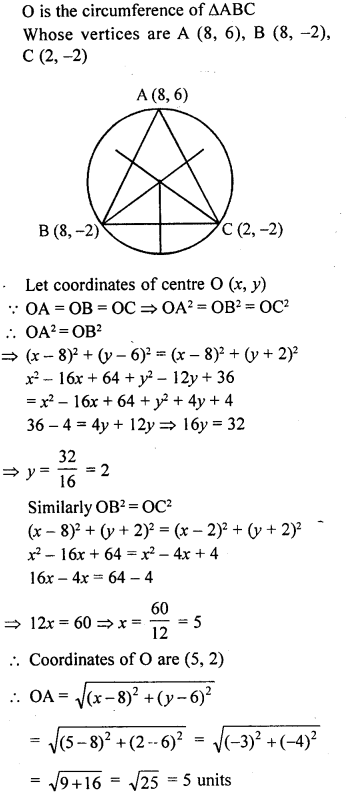 ML Aggarwal Class 9 Solutions for ICSE Maths Chapter 19 Coordinate Geometry 19.4 Q24.1