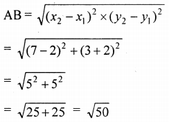 ML Aggarwal Class 9 Solutions for ICSE Maths Chapter 19 Coordinate Geometry Chapter Test img-36
